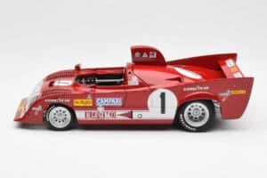 Alfa Romeo 33TT 12 #1 A. Merzario / J. Laffite 1000km Nurburgring Winner 1975 AUTOart 1:18 87505 Diecast - image 4 of 8