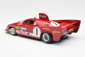 Alfa Romeo 33TT 12 #1 A. Merzario / J. Laffite 1000km Nurburgring Winner 1975 AUTOart 1:18 87505 Diecast - image 7 of 8