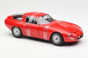 Alfa Romeo Giulia TZ Red AUTOart 1:18 70196 Diecast - image 4 of 6