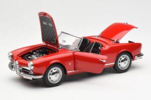 Alfa Romeo Giulietta 1300 Spider Red AUTOart 1:18 70157 Diecast - image 2 of 8