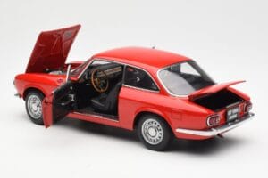 Alfa Romeo GT 1300 Junior LHD Red AUTOart 1:18 70131 Diecast - image 5 of 8