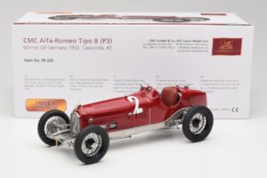 Alfa Romeo P3 #2 R. Caracciola German GP Winner 1932 CMC 1:18 M-220 Diecast - image 6 of 6