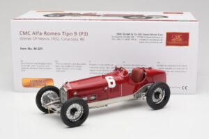 Alfa Romeo P3 #6 R. Caracciola Monza GP Winner 1932 CMC 1:18 M-221 Diecast - image 6 of 6