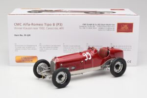 Alfa Romeo P3 #95 R. Caracciola Klausen Pass Hillclimb Winner 1932 CMC 1:18 M-224 Diecast - image 6 of 6