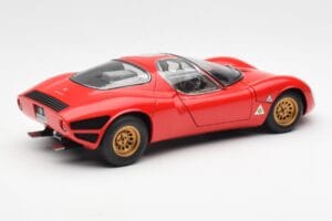 Alfa Romeo 33 Stradale Red AUTOart 1:18 70191 Diecast - image 3 of 8