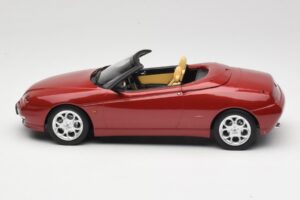 Alfa Romeo Spider 916 Proteo Red Metallic Norev 1:18 187854 Diecast - image 3 of 6