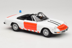 Alfa Romeo Spider Rijkspolitie Minichamps 1:18 180120994 Diecast - image 6 of 8