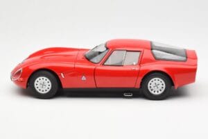 Alfa Romeo TZ2 Red AUTOart 1:18 70198 Diecast - image 3 of 6