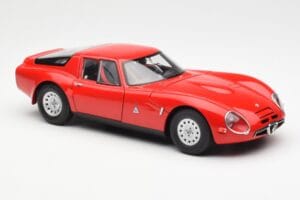 Alfa Romeo TZ2 Red AUTOart 1:18 70198 Diecast - image 4 of 6