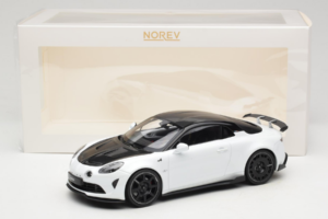 Alpine A110 R Pearl White Norev 1:18 185433 Diecast - image 6 of 6