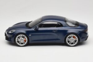 Alpine A110 S A120 Matte Storm Blue Norev 1:18 185444 Diecast - image 3 of 6