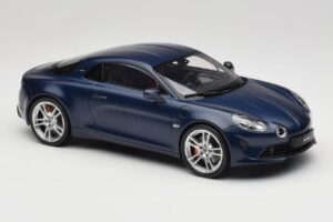 Alpine A110 S A120 Matte Storm Blue Norev 1:18 185444 Diecast - image 4 of 6