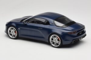 Alpine A110 S A120 Matte Storm Blue Norev 1:18 185444 Diecast - image 5 of 6