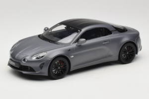 Alpine A110 S Matt Grey Carbon Roof Norev 1:18 185313 Diecast