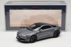 Alpine A110 S Matt Grey Carbon Roof Norev 1:18 185313 Diecast - image 6 of 6