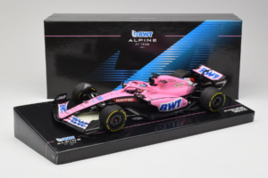 Alpine A522 BWT #14 F. Alonso BWT Alpine F1 Team Bahrain Grand Prix 2022 Minichamps 1:18 147220114 Resin - image 7 of 7