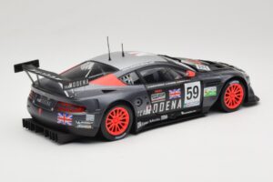 Aston Martin DBR9 GT1 #59 Team Modena A. Garcia / J. Menten / C. Fittipaldi 24 Hours of Le Mans 2006 Solido 1:18 80014 Diecas - image 3 of 8