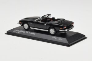 Aston Martin V8 Volante Black Minichamps 1:43 400137730 Diecast - image 3 of 4