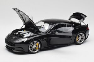 Aston Martin Vanquish Onyx Black AUTOart 1:18 70247 Diecast - image 2 of 8