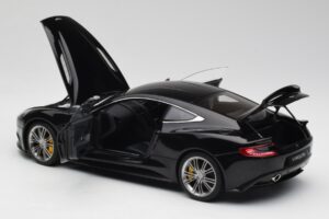 Aston Martin Vanquish Onyx Black AUTOart 1:18 70247 Diecast - image 5 of 8