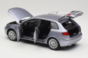 Audi A3 8P Sportback Light Blue Metallic Kyosho 1:18 5010403025 Diecast - image 5 of 8