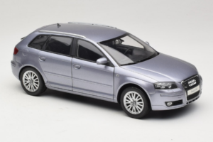 Audi A3 8P Sportback Light Blue Metallic Kyosho 1:18 5010403025 Diecast - image 6 of 8