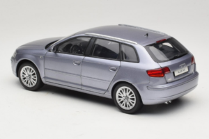 Audi A3 8P Sportback Light Blue Metallic Kyosho 1:18 5010403025 Diecast - image 7 of 8