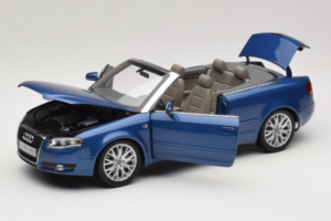 Audi A4 B6 Cabriolet Blue Norev 1:18 5010504325 Diecast - image 2 of 9