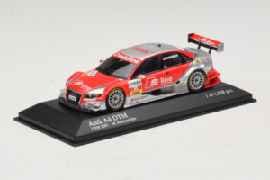Audi A4 DTM #11 M. Rockenfeller Audi Sport Team Phoenix DTM 2007 Minichamps 1:43 400079611 Diecast - image 2 of 4