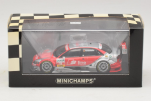 Audi A4 DTM #11 M. Rockenfeller Audi Sport Team Phoenix DTM 2007 Minichamps 1:43 400079611 Diecast - image 4 of 4