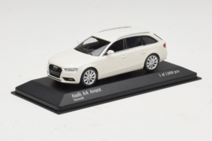 Audi A4 B8 Avant White Minichamps 1:43 410011010 Diecast - image 2 of 5