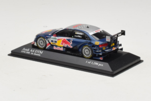 Audi A4 DTM #1 M. Ekstrom Audi Sport Team Abt Sportsline DTM Champion 2008 Minichamps 1:43 400081801 Diecast - image 3 of 4