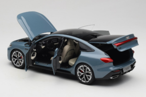 Audi A5L Sportback Greyish Blue OEM 1:18 ZAM60004B Diecast - image 5 of 8