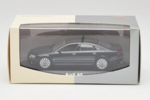 Audi A8 D3 Mauritius Blue Metallic Minichamps 1:43 5010508123 Diecast - image 4 of 4