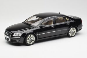 Audi A8 D3 W12 Black Kyosho 1:18 09212BK Diecast