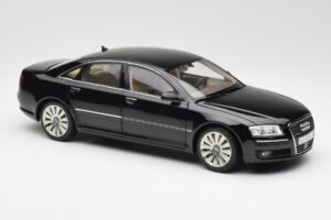 Audi A8 D3 W12 Black Kyosho 1:18 09212BK Diecast - image 6 of 8