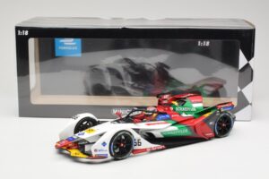 Audi e-tron FE05 Audi Sport ABT Schaeffler #66 D. Abt Formula E Season 5 2019 Minichamps 1:18 114180066 Diecast - image 6 of 6