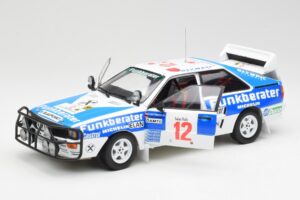 Audi Quattro A2 #12 H. Wittmann / R. Diekmann Safari Rally 1984 Sun Star 1:18 4246 Diecast - image 2 of 8