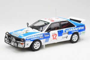 Audi Quattro A2 #12 H. Wittmann / R. Diekmann Safari Rally 1984 Sun Star 1:18 4246 Diecast