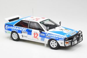 Audi Quattro A2 #12 H. Wittmann / R. Diekmann Safari Rally 1984 Sun Star 1:18 4246 Diecast - image 6 of 8