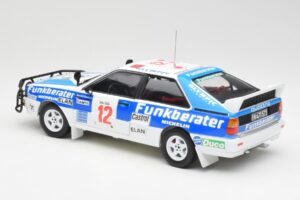Audi Quattro A2 #12 H. Wittmann / R. Diekmann Safari Rally 1984 Sun Star 1:18 4246 Diecast - image 7 of 8