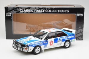 Audi Quattro A2 #12 H. Wittmann / R. Diekmann Safari Rally 1984 Sun Star 1:18 4246 Diecast - image 8 of 8