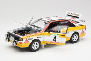 Audi Quattro A2 #4 W. Rohrl / C. Geistdorfer Rally de Portugal 1984 Sun Star 1:18 4224 Diecast - image 2 of 8