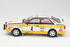 Audi Quattro A2 #4 W. Rohrl / C. Geistdorfer Rally de Portugal 1984 Sun Star 1:18 4224 Diecast - image 4 of 8