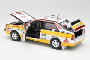 Audi Quattro A2 #4 W. Rohrl / C. Geistdorfer Rally de Portugal 1984 Sun Star 1:18 4224 Diecast - image 5 of 8
