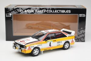 Audi Quattro A2 #4 W. Rohrl / C. Geistdorfer Rally de Portugal 1984 Sun Star 1:18 4224 Diecast - image 8 of 8