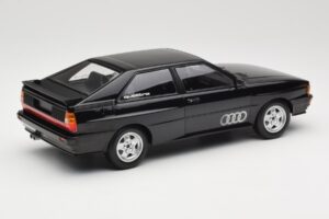 Audi Quattro Black Metallic Minichamps 1:18 155016121 Diecast - image 2 of 6