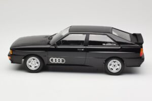 Audi Quattro Black Metallic Minichamps 1:18 155016121 Diecast - image 3 of 6