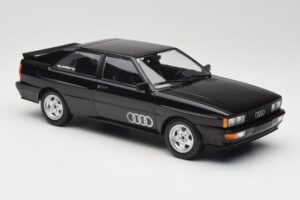 Audi Quattro Black Metallic Minichamps 1:18 155016121 Diecast - image 4 of 6