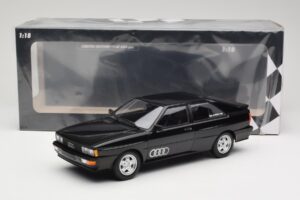 Audi Quattro Black Metallic Minichamps 1:18 155016121 Diecast - image 6 of 6